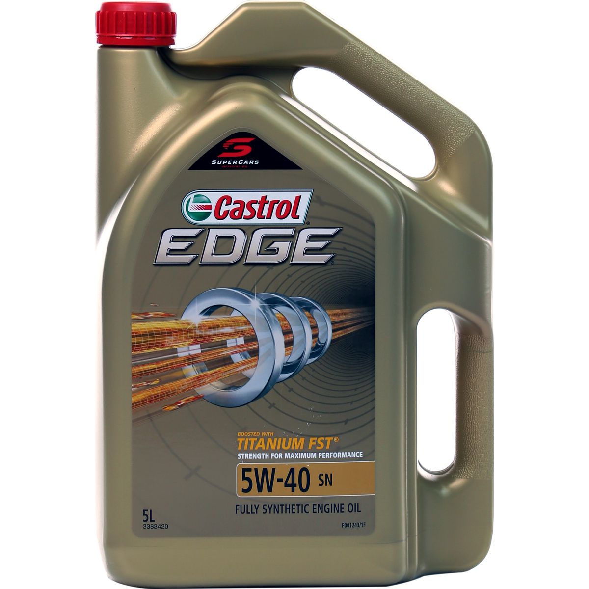Castrol EDGE 5W40 SN Engine Oil 5L 3383420