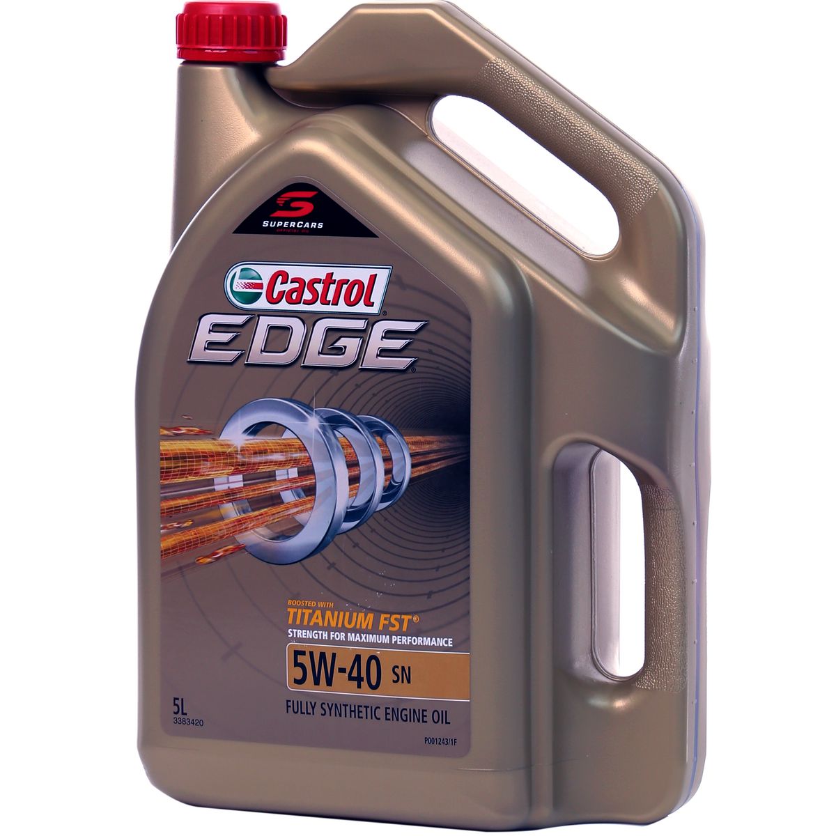 Castrol EDGE 5W40 SN Engine Oil 5L 3383420