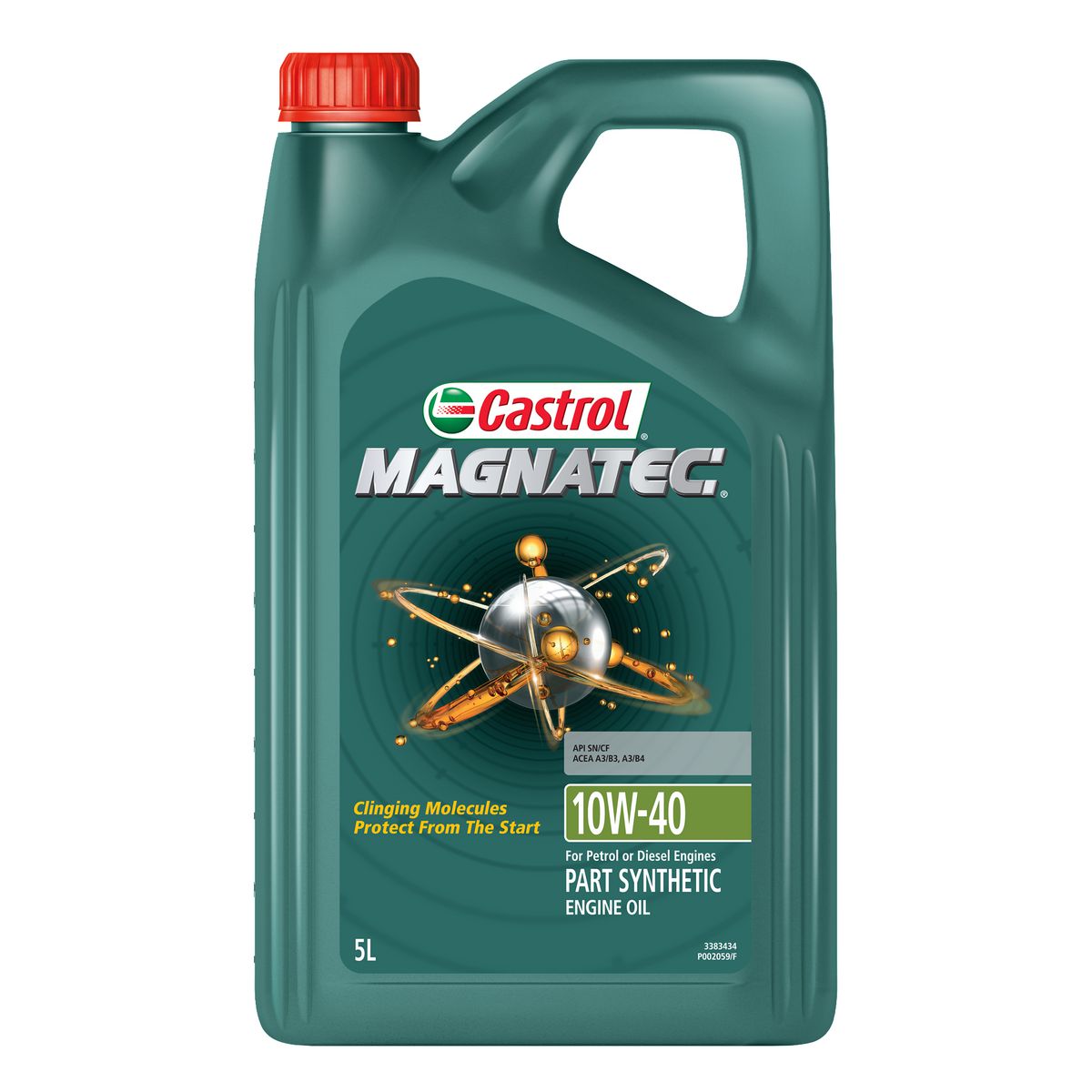 Castrol MAGNATEC 10W-40 Engine Oil 5L 3383434