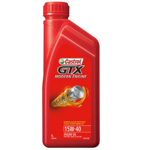 Castrol GTX Modern Engine 15W40 Engine Oil 1L 3383443