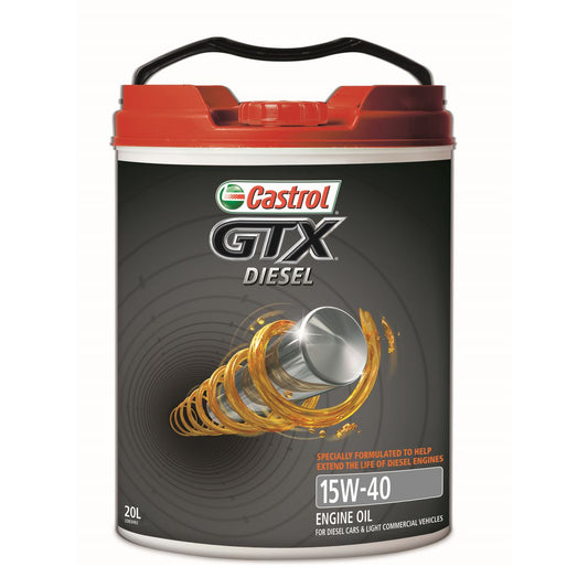 Castrol GTX Premium Mineral Diesel Engine Oil 15W-40 20L 3383492