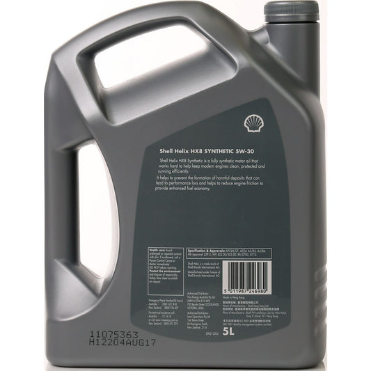 Shell Helix HX8 Engine Oil Synthetic 5W30 5L