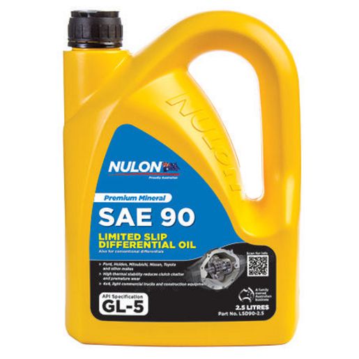 Nulon SAE 90 Limited Slip Diff Oil 2.5L