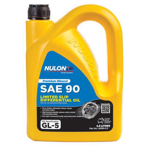 Nulon SAE 90 Limited Slip Diff Oil 2.5L