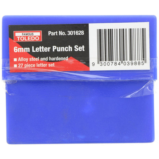 Toledo Letter Punch Set 6mm 301628