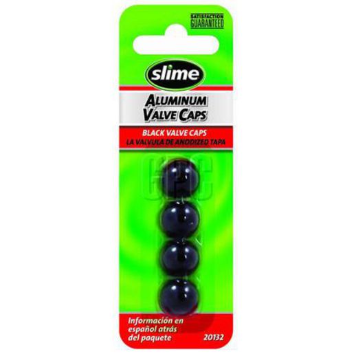 Slime Valve Caps Black (4 Pack) 20132