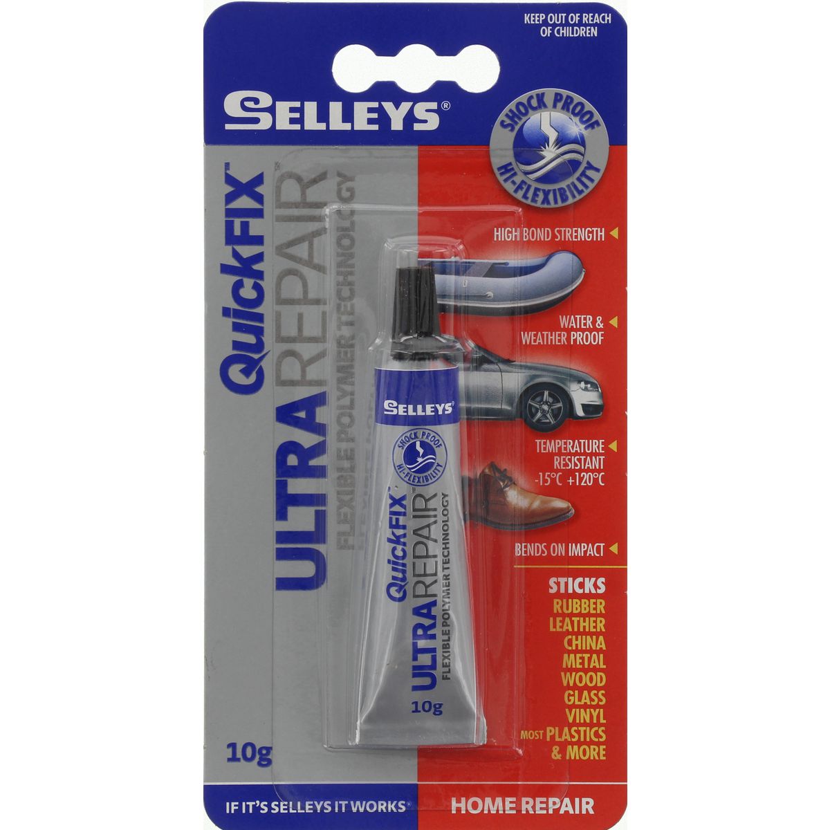 Selleys Quick Fix Ultra Repair Glue 10g 100035
