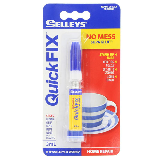 Selleys Quick Fix Liquid Supa Glue 3mL 100394