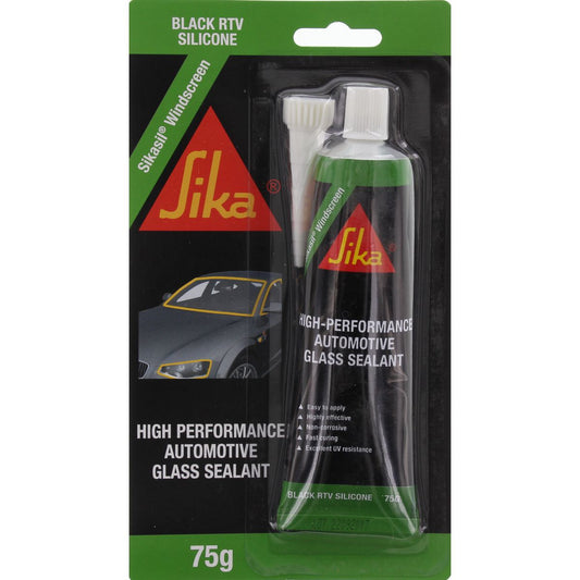 Sikaflex Windscreen Sealant Black 75g 478299