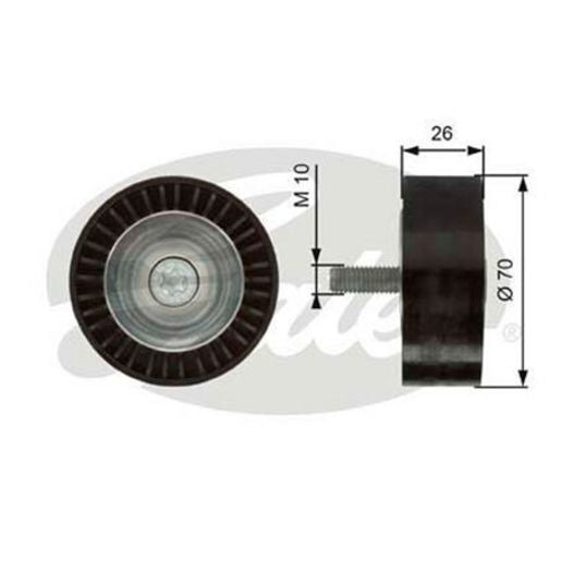 Gates Engine Idler Pulley 36260