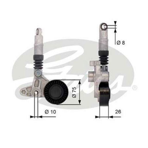 Gates Automatic Belt Tensioner 39099
