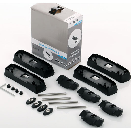 Prorack Roof Rack Fitting Kit Black Isuzu D-Max TF II