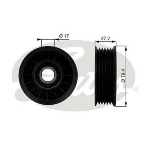 Gates Engine Idler Pulley 38009