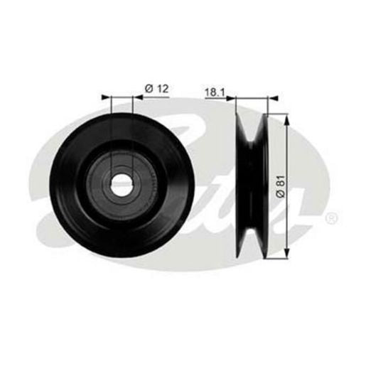 Gates Idler Tensioner Pulley 38036