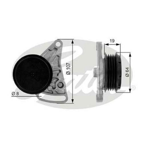 Gates Engine Idler Pulley 38068
