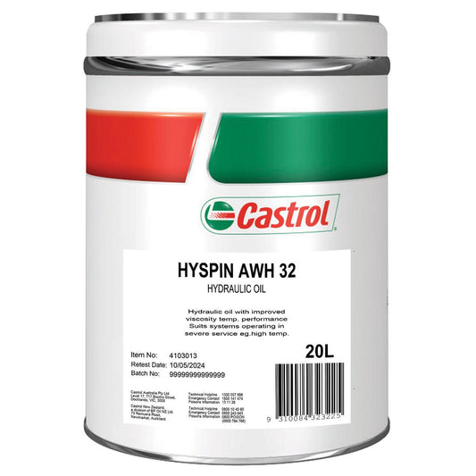 Castrol Hyspin Hydraulic Oil ISO 32 AWH 20L 4103013