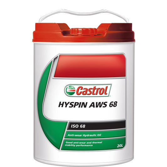 Castrol Hyspin Hydraulic Fluid ISO 68 AWS 20L 3334435