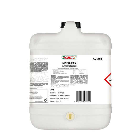Castrol Mineclean Heavy Duty Cleaner 20L 4105432