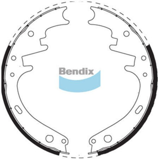 Bendix Brake Shoe Set BS1323