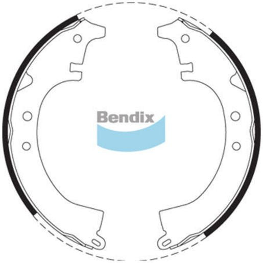 Bendix Brake Shoe Set BS1358