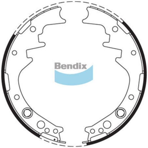 Bendix Brake Shoe Set BS1371