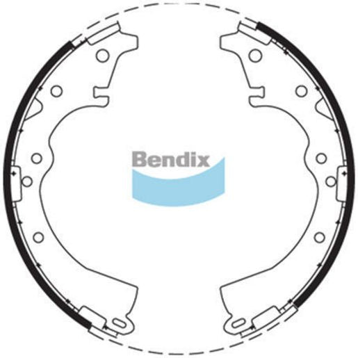 Bendix Brake Shoe Set BS1492
