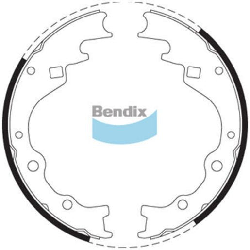 Bendix Brake Shoe Set BS1587