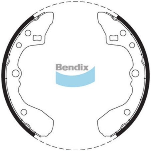 Bendix Brake Shoe Set BS1604