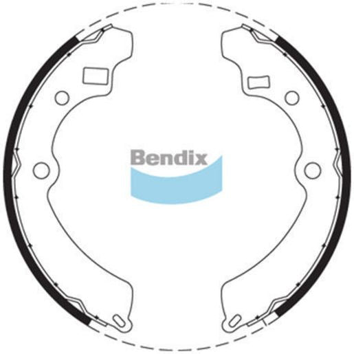 Bendix Brake Shoe Set BS1617