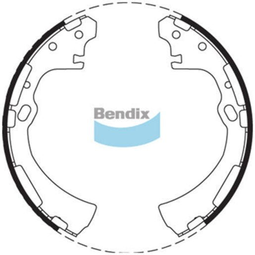 Bendix Brake Shoe Set BS1657