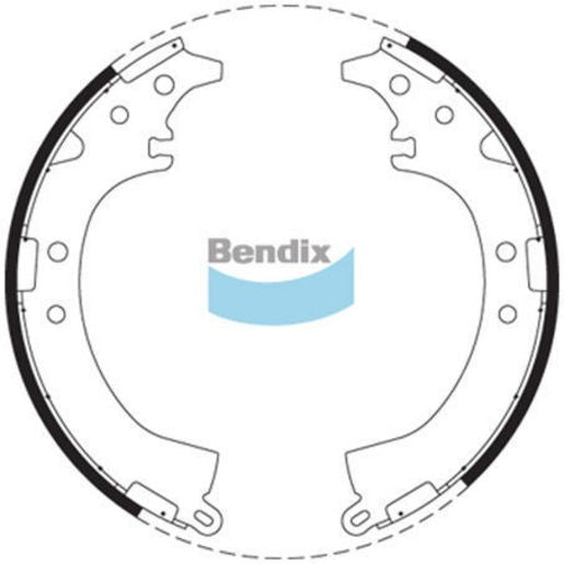 Bendix Brake Shoe Set BS1659