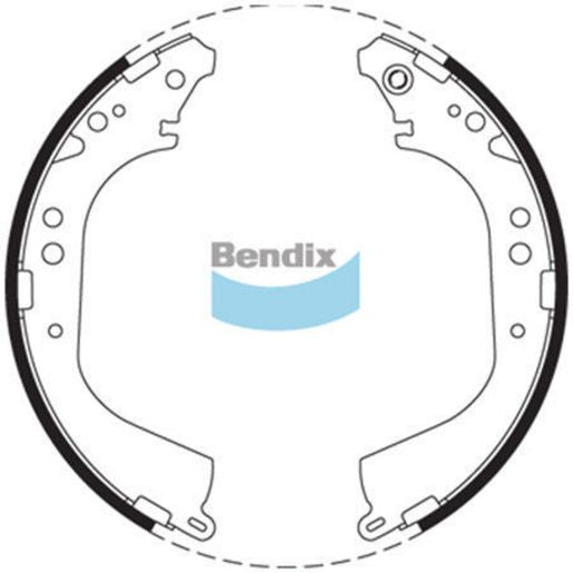 Bendix Brake Shoe Set BS1668