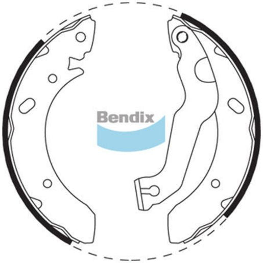 Bendix Brake Shoe Set BS1702