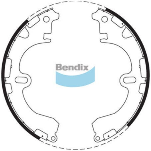 Bendix Brake Shoe Set BS1704