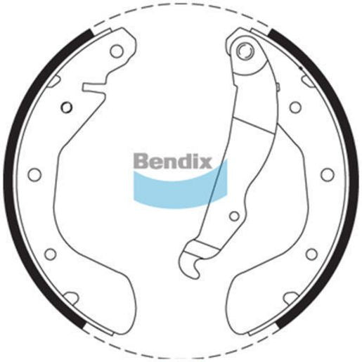 Bendix Brake Shoe Set BS1710
