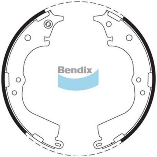 Bendix Brake Shoe Set BS1714