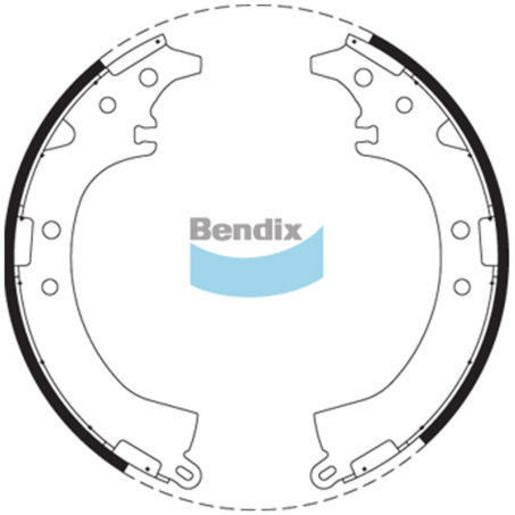 Bendix Brake Shoe Set BS1747