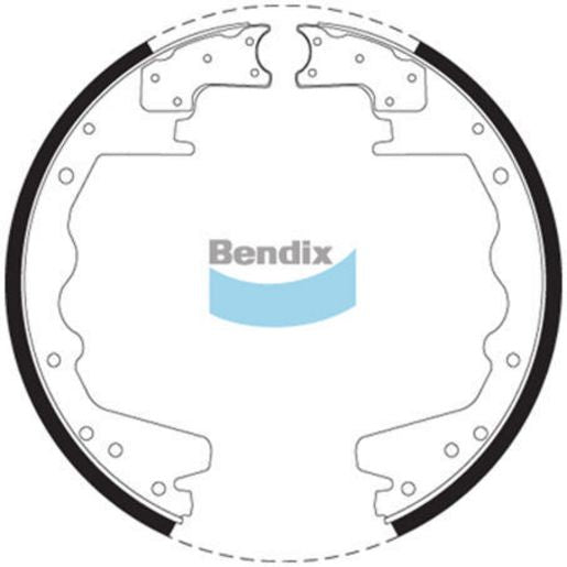 Bendix Brake Shoe Set BS1018