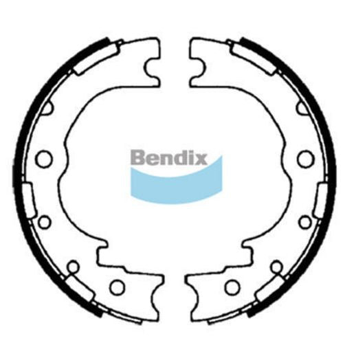Bendix Brake Shoe Set BS1543