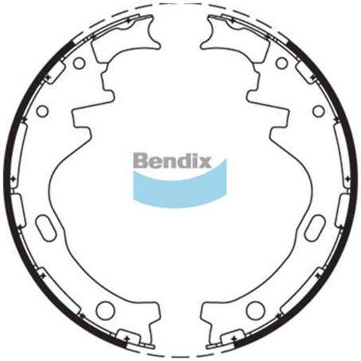 Bendix Brake Shoe Set BS1612