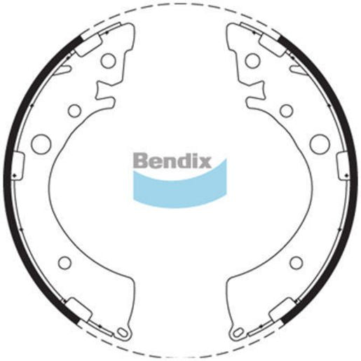 Bendix Brake Shoe Set BS1614