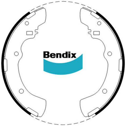 Bendix Brake Shoe Set BS1653