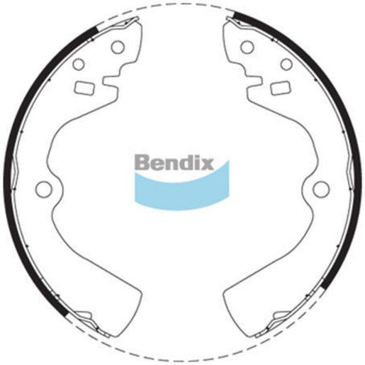 Bendix Brake Shoe Set BS1656