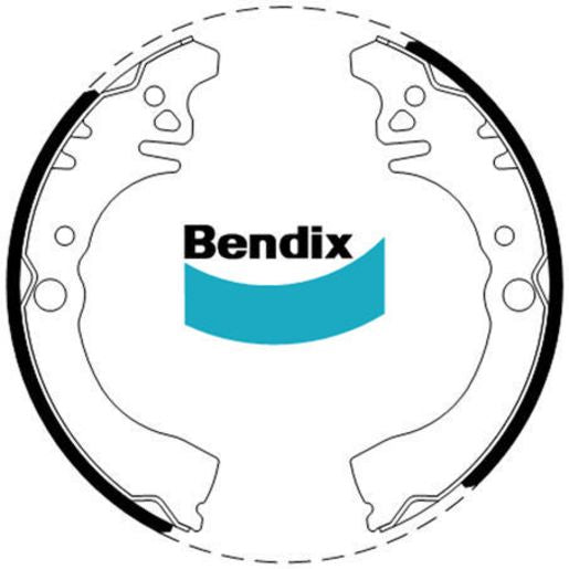 Bendix Brake Shoe Set BS1673