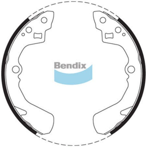 Bendix Brake Shoe Set BS1682
