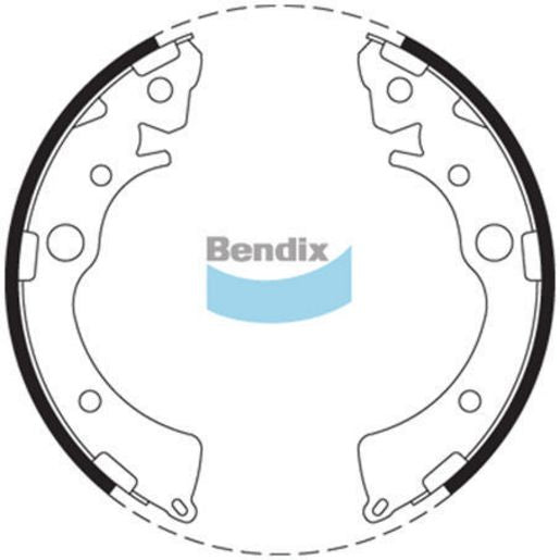 Bendix Brake Shoe Set BS1692
