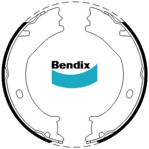 Bendix Brake Shoe Set BS1837