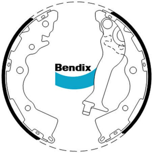 Bendix Brake Shoe Set BS5014