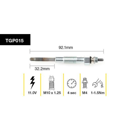 Tridon Glow Plug TGP015