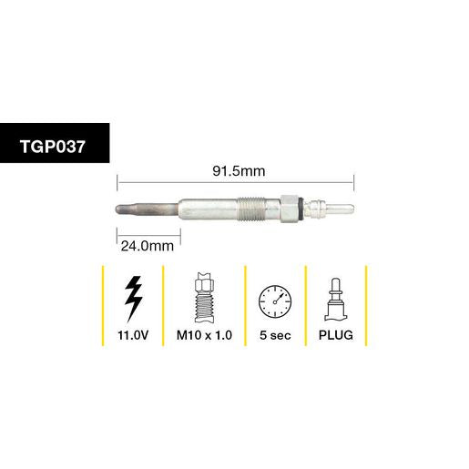 Tridon Glow Plug TGP037